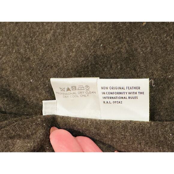 Loro Piana Nylon / Suede / Goose Down Vest Men’s XL Brown - $3995 Retail - Picture 15 of 16